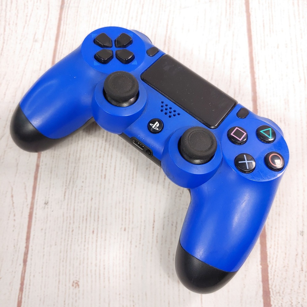 TESTED - Sony DualShock 4 Wireless Controller PS4 CUH-ZCT1U - Wave Blue